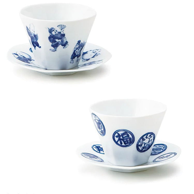 miyama | 七福神煎茶碗禮盒組