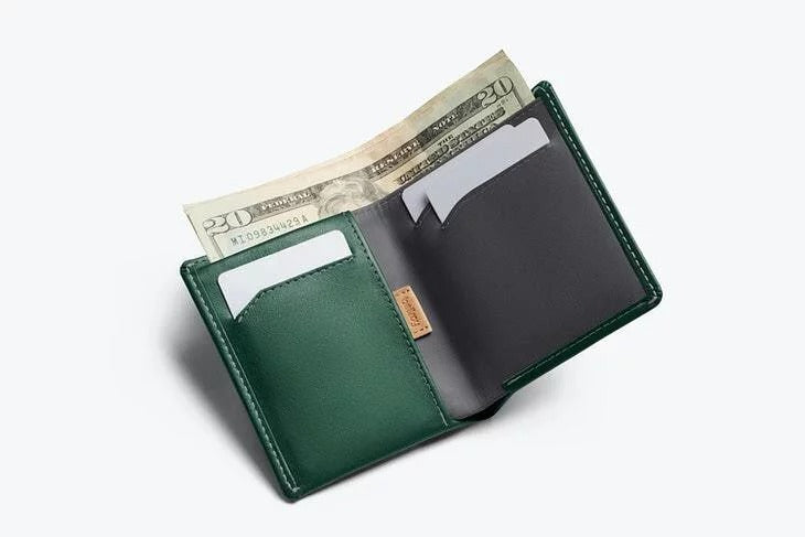Bellroy |Note Sleeve Wallet 直式真皮皮夾 (RFID) Racing green 賽車綠