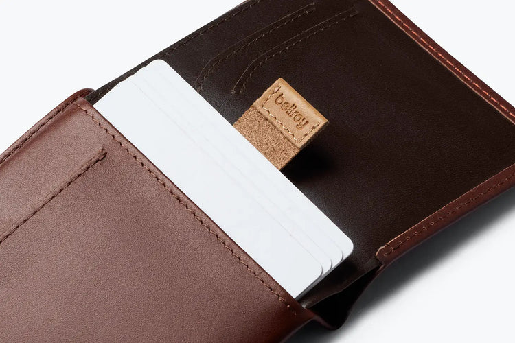 Bellroy |Note Sleeve Wallet 直式真皮皮夾 (RFID) Cocoa 可可色