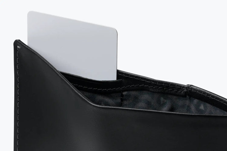 Bellroy |Note Sleeve Wallet 直式真皮皮夾 (RFID) Black 黑色