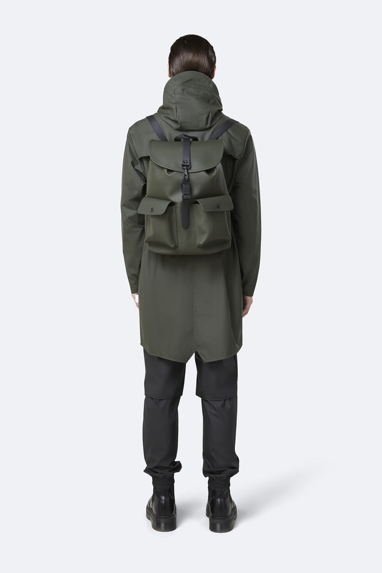 Rains | Camp Backpack Green 後背包