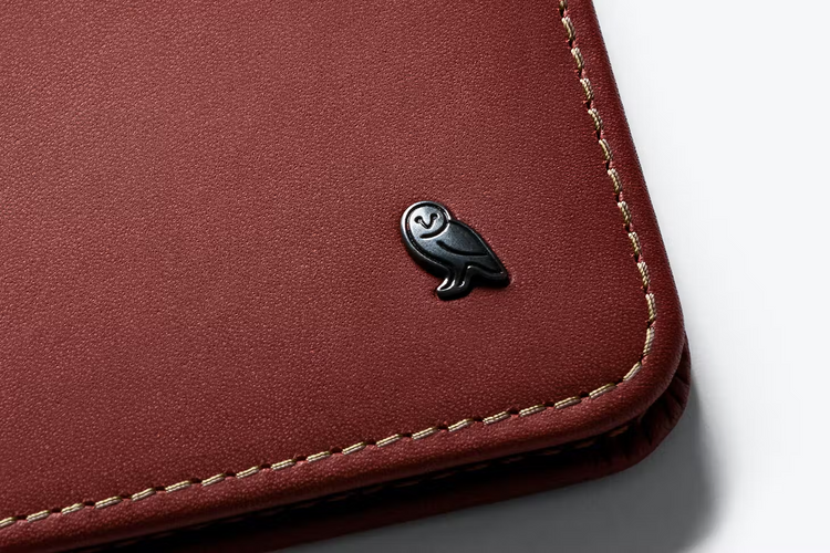 Bellroy | Hide & Seek wallet LO 橫式真皮皮夾(RFID) Red Earth 磚紅色