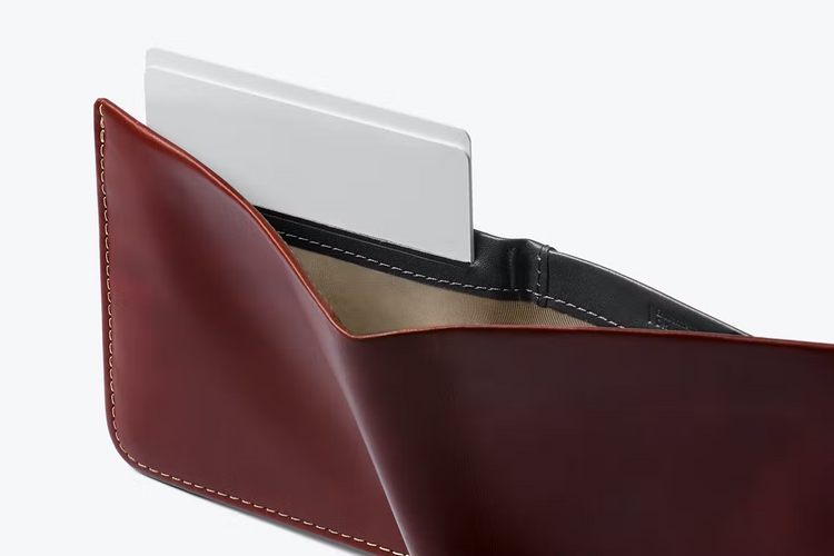 Bellroy | Hide & Seek wallet LO 橫式真皮皮夾(RFID) Red Earth 磚紅色