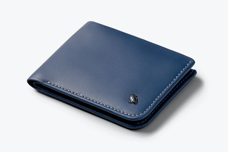 Bellroy|Hide & Seek wallet LO 橫式真皮皮夾(RFID) Marine Blue 海洋藍