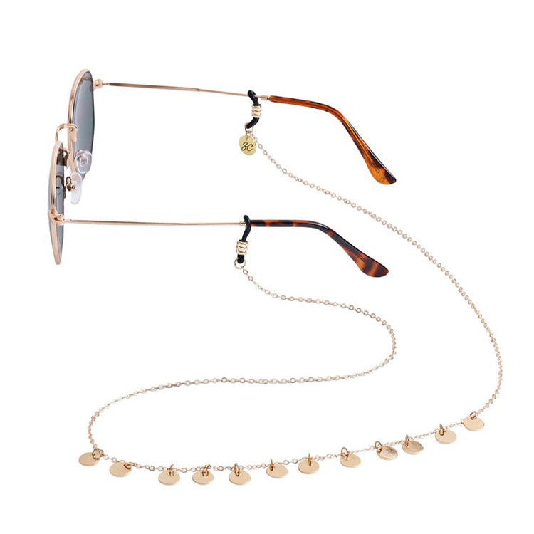 Sunny Cords|手工眼鏡鍊 圓心 (金/銀)