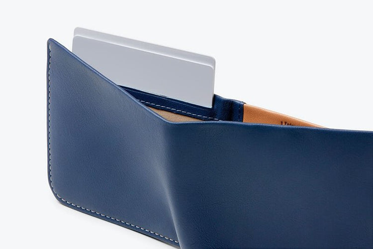 Bellroy|Hide & Seek wallet LO 橫式真皮皮夾(RFID) Marine Blue 海洋藍