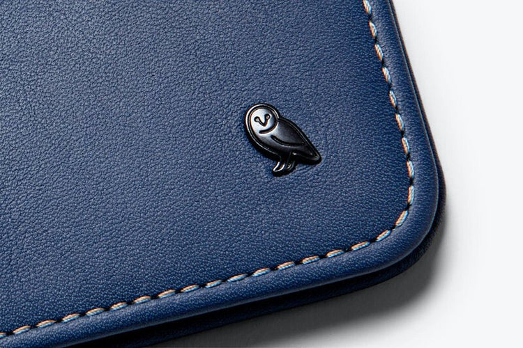 Bellroy|Hide & Seek wallet LO 橫式真皮皮夾(RFID) Marine Blue 海洋藍