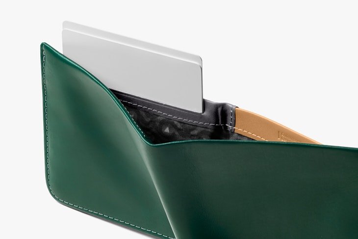 Bellroy | Hide & Seek wallet LO 橫式真皮皮夾(RFID) Racing Green 賽車綠