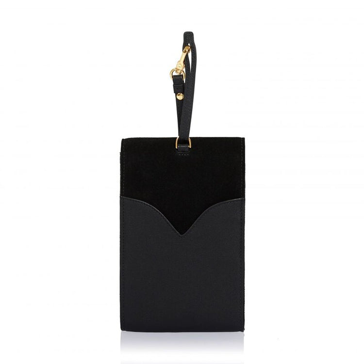 ANY DI | PHONEBAG FRINGES Black 手機包