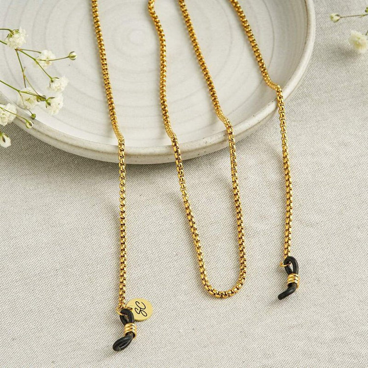 Sunny Cords|手工眼鏡鍊 獵豹(金)