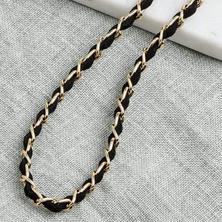 Sunny Cords|手工眼鏡鍊 黑絨