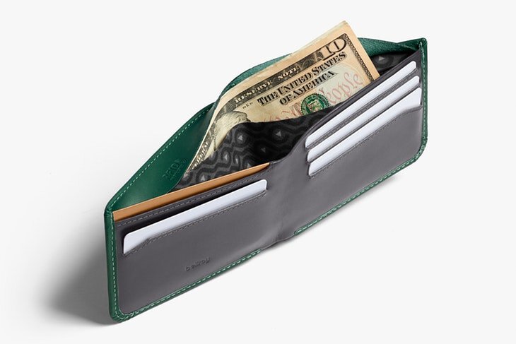 Bellroy | Hide & Seek wallet LO 橫式真皮皮夾(RFID) Racing Green 賽車綠