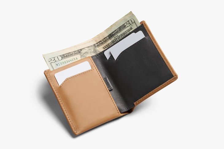 Bellroy |Note Sleeve Wallet 直式真皮皮夾 (RFID) Tan 褐色