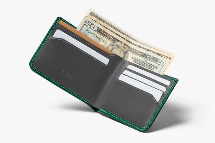 Bellroy | Hide & Seek wallet LO 橫式真皮皮夾(RFID) Racing Green 賽車綠