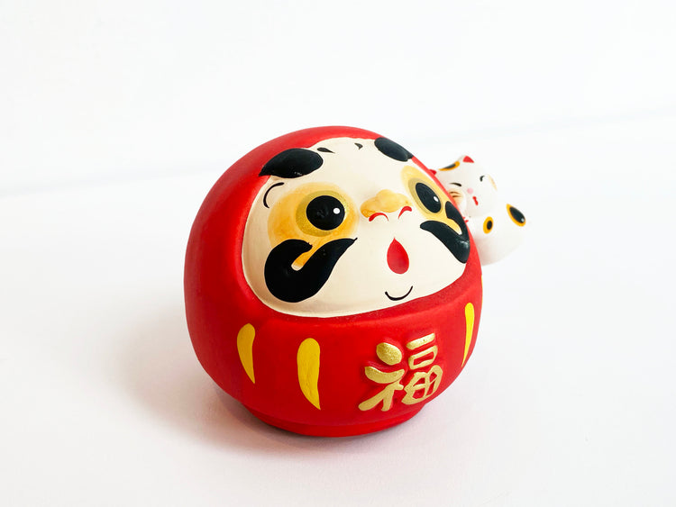 福神陶土存錢筒