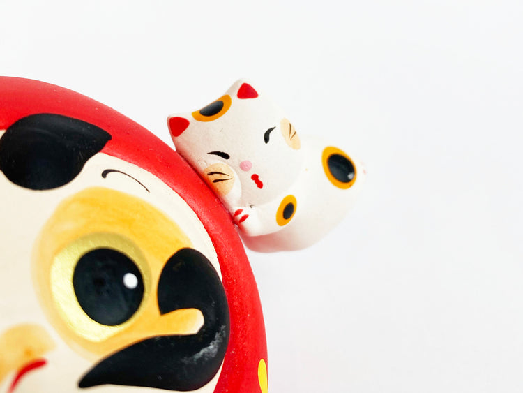 福神陶土存錢筒