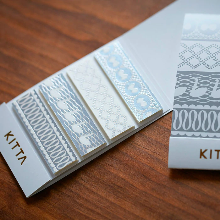 KITTA | limited 蕾絲和風貼紙