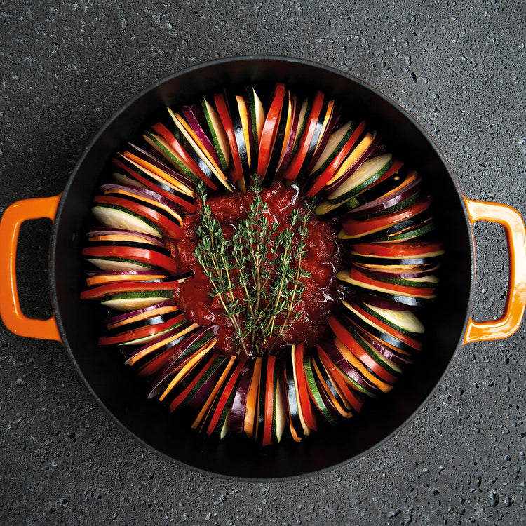 COMBEKK |SOUS-CHEF DUTCH OVEN 荷蘭鍋系列-Orange 24CM