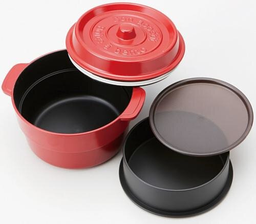 Cocopot|鑄鐵鍋造型圓形便當盒