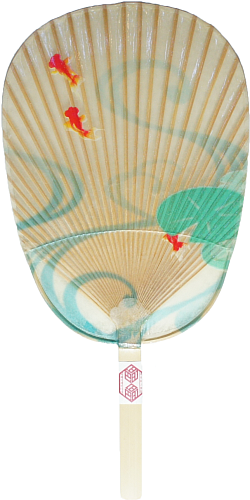 家田紙工 | 和紙扇 金魚