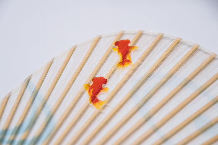 家田紙工 | 和紙扇 金魚