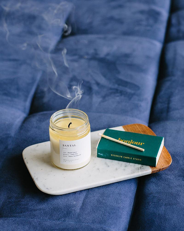 Brooklyn Candle|極簡系列『暖然白檀木』