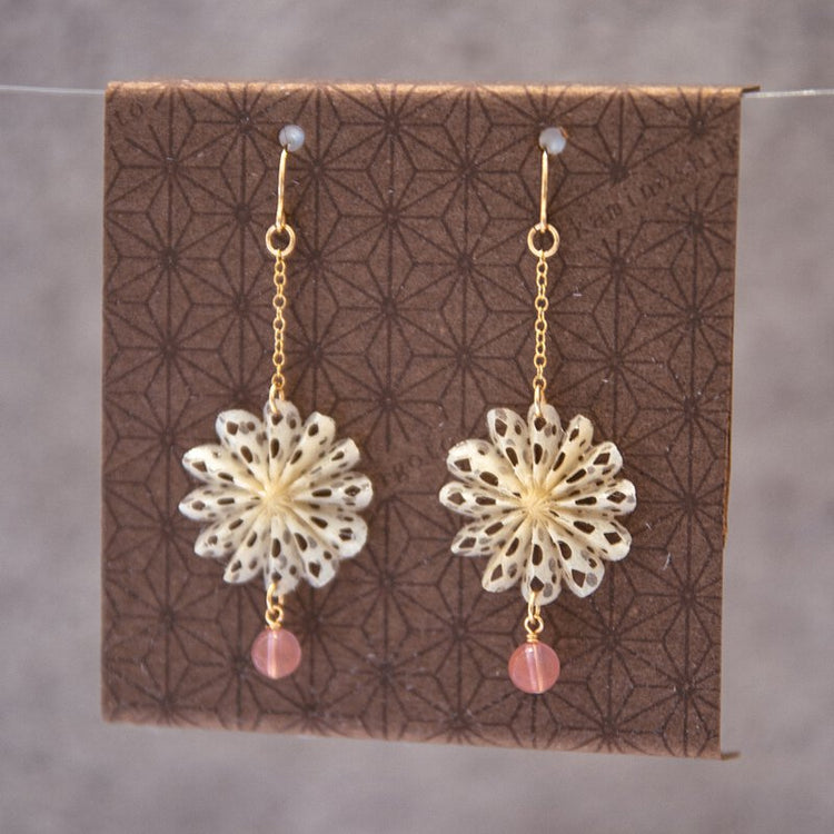 家田紙工 | 水波耳環