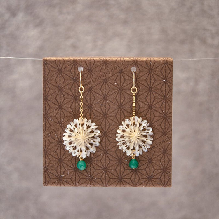 家田紙工 | 水波耳環