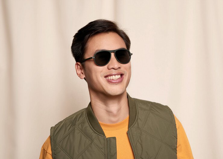 IZIPIZI | #I BLACK Gray Lenses Sunglasses 太陽眼鏡