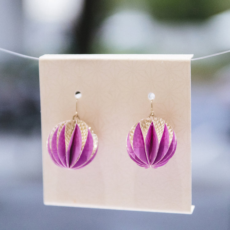 家田紙工 | Sphere耳環