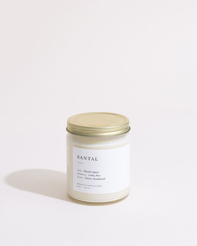 Brooklyn Candle|極簡系列『暖然白檀木』