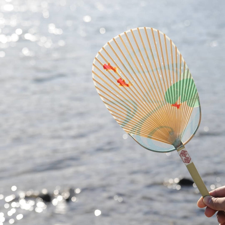 家田紙工 | 和紙扇 金魚