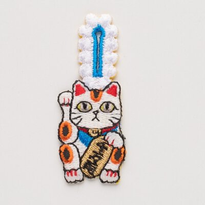 Orange Tokyo | Button Hook - 招財貓