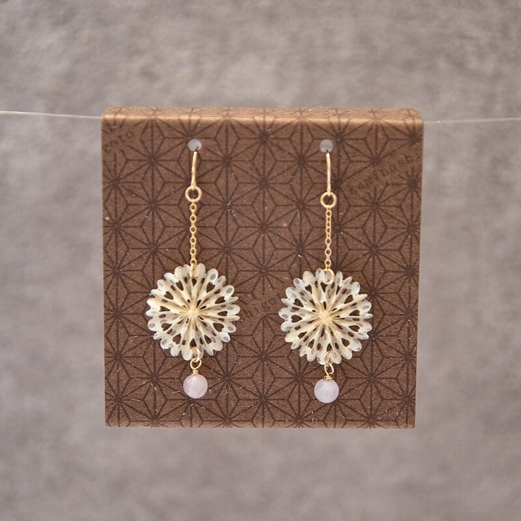 家田紙工 | 水波耳環