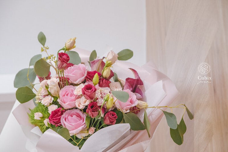 中花束_粉色系