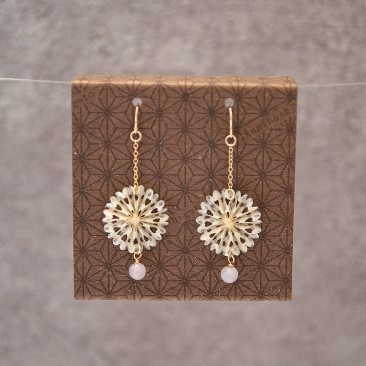 家田紙工 | 水波耳環