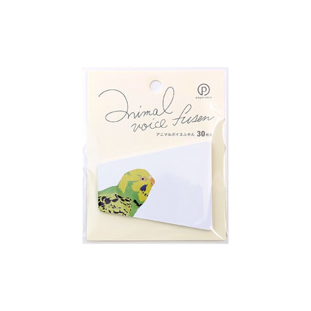 paperable | Animal Voice Sticky Memos 野生動物系列