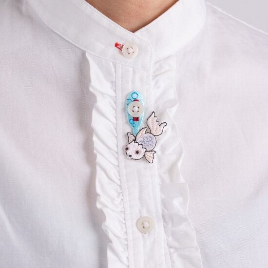 Orange Tokyo | Button Hook - 金魚
