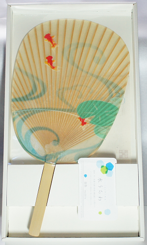 家田紙工 | 和紙扇 金魚