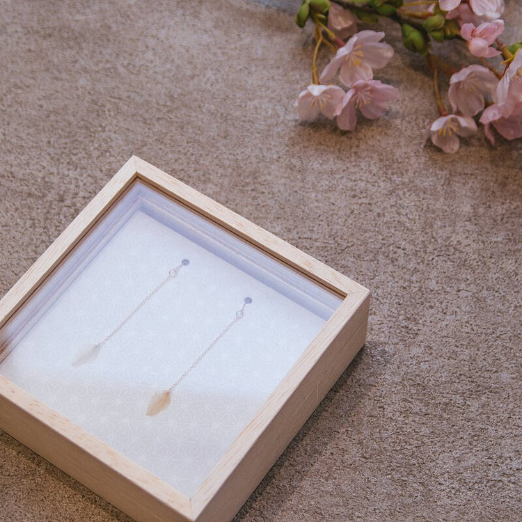 家田紙工 | leaf 耳環