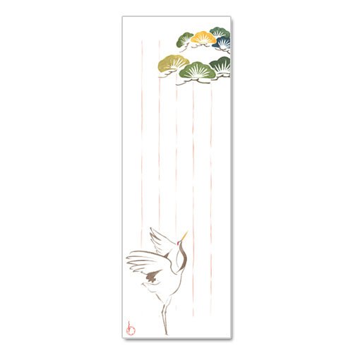 和詩俱樂部 | 桐箱花鳥箋 / 美濃和紙一筆箋