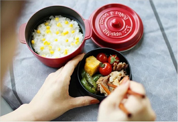 Cocopot|鑄鐵鍋造型圓形便當盒