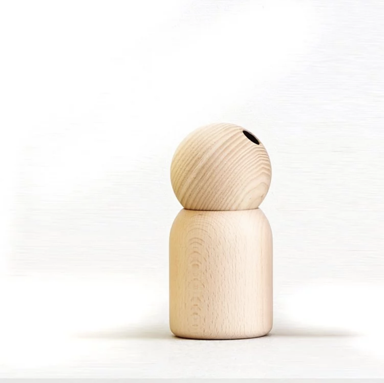 柒木設計 | 小木偶花器1.0