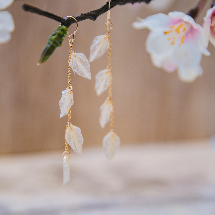 家田紙工 | Four leaves耳環