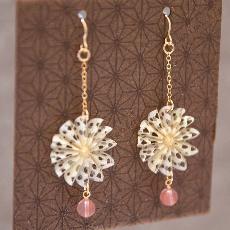 家田紙工 | 水波耳環