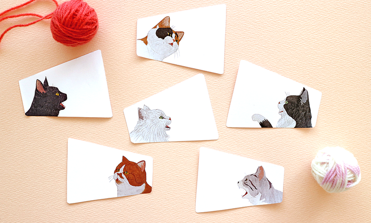 paperable | Animal Voice Sticky Memos 貓系列