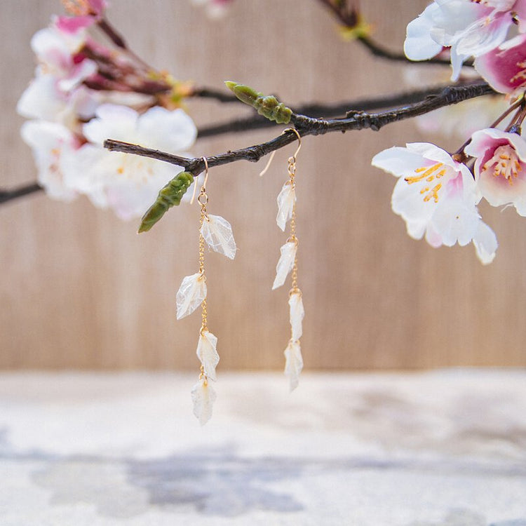 家田紙工 | Four leaves耳環