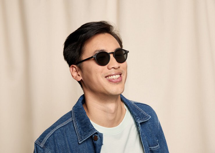 IZIPIZI | #D BLACK Gray Lenses Sunglasses 太陽眼鏡