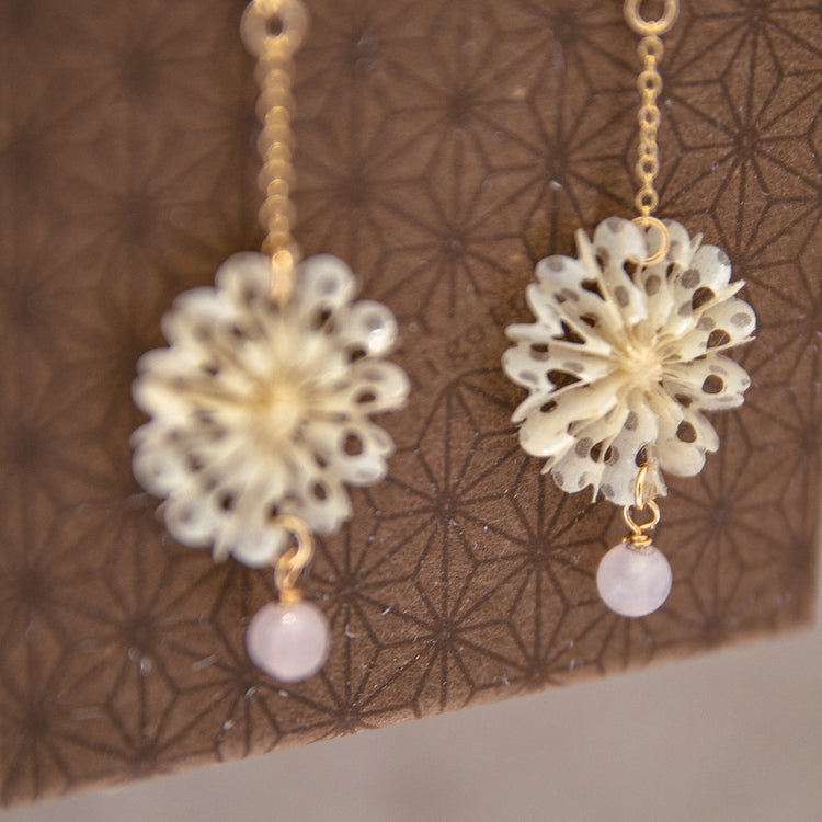 家田紙工 | 水波耳環