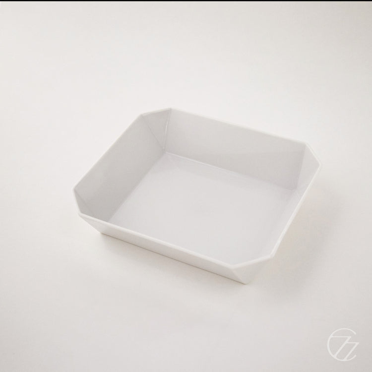 1616/Arita Japan | Square Bowl White 矩形方盆